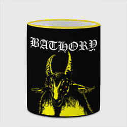 Кружка 3D Bathory, цвет: 3D-желтый кант — фото 2