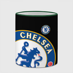 Кружка 3D ЧЕЛСИ CHELSEA BIG LOGO, цвет: 3D-зеленый кант — фото 2