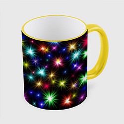 Кружка цветная ПРАЗДНИЧНЫЕ ОГОНЬКИ