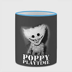 Кружка 3D Poppy Playtime, цвет: 3D-небесно-голубой кант — фото 2
