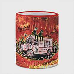 Кружка 3D Танцуй В Моем Неоне ЛСП Фараон, цвет: 3D-красный кант — фото 2