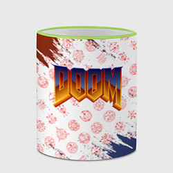 Кружка 3D RUNES DOOM LOGO, цвет: 3D-светло-зеленый кант — фото 2