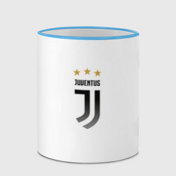 Кружка 3D Forza Forza Juve, цвет: 3D-небесно-голубой кант — фото 2