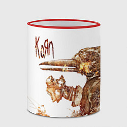 Кружка 3D Untitled - Korn, цвет: 3D-красный кант — фото 2