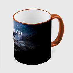 Кружка 3D The War to End All Wars - Sabaton, цвет: 3D-оранжевый кант