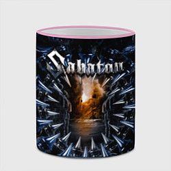 Кружка 3D Attero Dominatus - Sabaton, цвет: 3D-розовый кант — фото 2