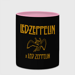 Кружка 3D Led Zeppelin x Led Zeppelin, цвет: 3D-белый + розовый — фото 2