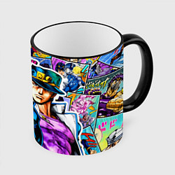 Кружка цветная Джотаро - JoJos Bizarre Adventure