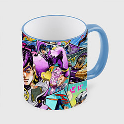 Кружка цветная JoJos Bizarre Adventure: Josuke