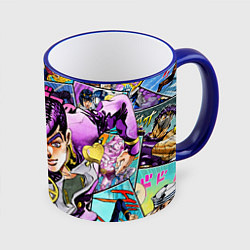 Кружка цветная JoJos Bizarre Adventure: Josuke