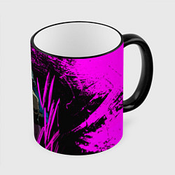 Кружка 3D Pink Jinx цвета 3D-черный кант — фото 1