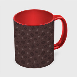 Кружка 3D Кофе - Coffee, цвет: 3D-белый + красный
