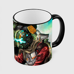 Кружка цветная Друзья титанопады