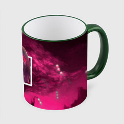 Кружка цветная Розария Rosaria, Genshin Impact Геншин импакт