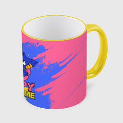 Кружка цветная Huggy Wuggy and Kissy Missy Poppy Playtime