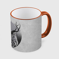 Кружка цветная Оленесова