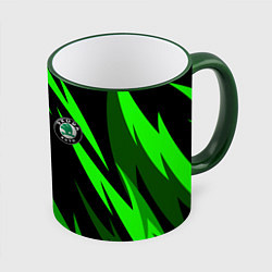 Кружка цветная SKODA Логотип Узор