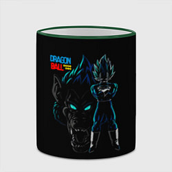 Кружка 3D Dragon Ball Z Dark, цвет: 3D-зеленый кант — фото 2