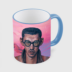 Кружка цветная Kim and Harry