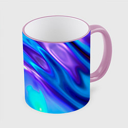 Кружка 3D Neon Holographic, цвет: 3D-розовый кант