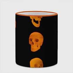 Кружка 3D Отпала челюсть, цвет: 3D-оранжевый кант — фото 2
