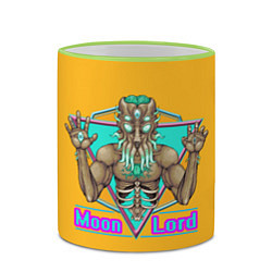 Кружка 3D Moon lord, цвет: 3D-светло-зеленый кант — фото 2