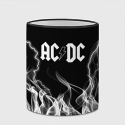 Кружка 3D ACDC Fire, цвет: 3D-черный кант — фото 2