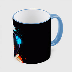 Кружка цветная Сукуна и Сатору Годжо просто великолепны Магическа