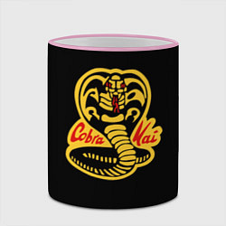 Кружка 3D Cobra Kai - Кобра Кай, цвет: 3D-розовый кант — фото 2