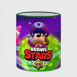 Кружка 3D Brawlstars Генерал Гавс, цвет: 3D-зеленый кант — фото 2