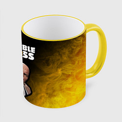 Кружка цветная BUBBLE KVASS - СКАЛА Пламя