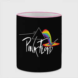 Кружка 3D PINK FLOYD - ПИНК ФЛОЙД ЛУЖА, цвет: 3D-розовый кант — фото 2
