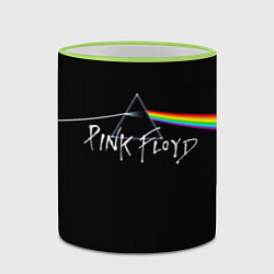 Кружка 3D PINK FLOYD - ПИНК ФЛОЙД, цвет: 3D-светло-зеленый кант — фото 2