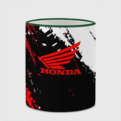 Кружка 3D Honda Logo Auto, цвет: 3D-зеленый кант — фото 2