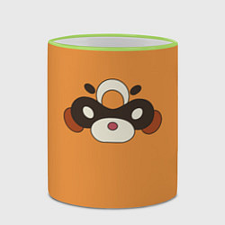 Кружка 3D Genshin Impact - Гоба, цвет: 3D-светло-зеленый кант — фото 2