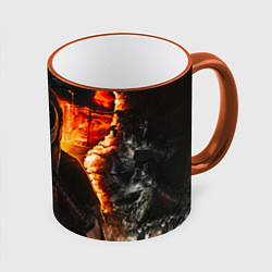 Кружка цветная FIRE KEEPER Dark SOULS III Дарк соулс