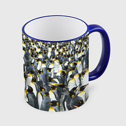 Кружка цветная Пингвины Penguins