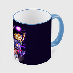 Кружка цветная Five Nights at Freddys: Security Breach персонажи