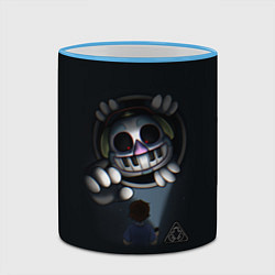 Кружка 3D FNAF Security Breach Музыкальный диджей DJ Music M, цвет: 3D-небесно-голубой кант — фото 2