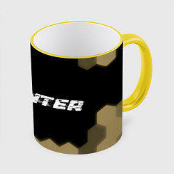Кружка 3D INTER Inter Графика, цвет: 3D-желтый кант