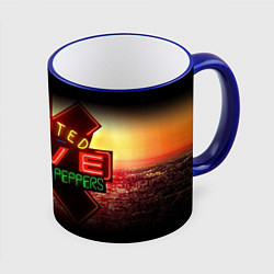 Кружка 3D RHCP - альбом Unlimited Love, цвет: 3D-синий кант