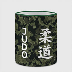 Кружка 3D JUDO МИЛИТАРИ, цвет: 3D-зеленый кант — фото 2