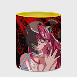 Кружка 3D Elfen Lied 3D, цвет: 3D-белый + желтый — фото 2