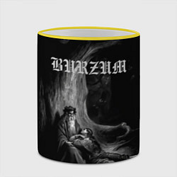 Кружка 3D The Ways of Yore - Burzum, цвет: 3D-желтый кант — фото 2