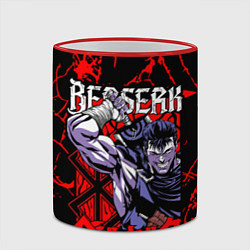 Кружка 3D БЕРСЕРК BERSERK GUTS, цвет: 3D-красный кант — фото 2