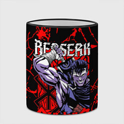 Кружка 3D БЕРСЕРК BERSERK GUTS, цвет: 3D-черный кант — фото 2
