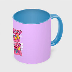 Кружка цветная РАЗНАЯ КИССИ МИССИ KISSY MISSY