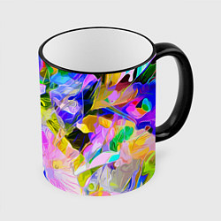 Кружка цветная Красочный цветочный узор Весна - Лето 2023 Colorfu