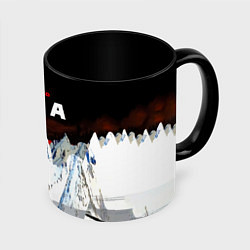 Кружка цветная Kid A - Radiohead