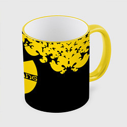 Кружка 3D Wu bats, цвет: 3D-желтый кант